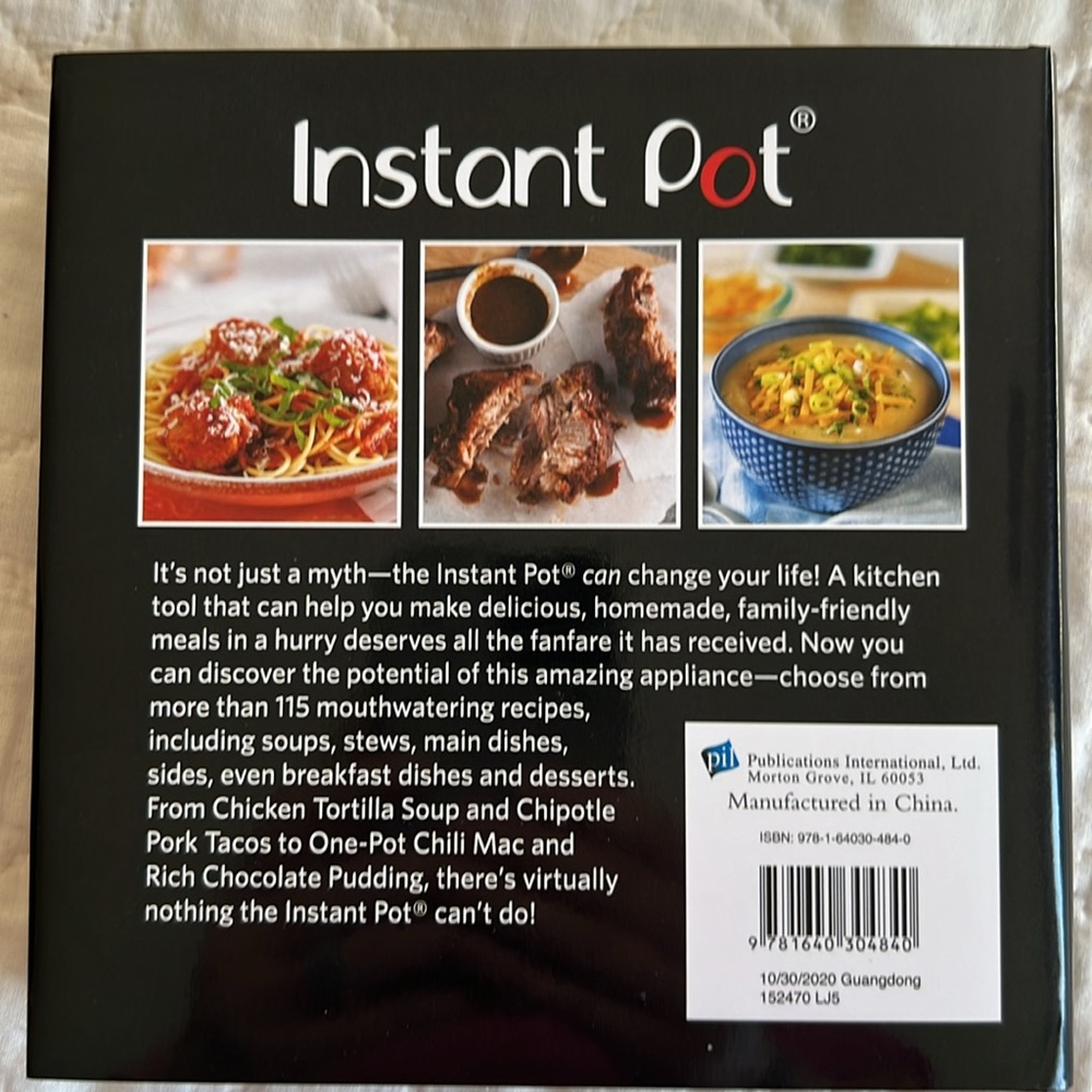 Instant Pot Cookbook - Picture 2 of 8